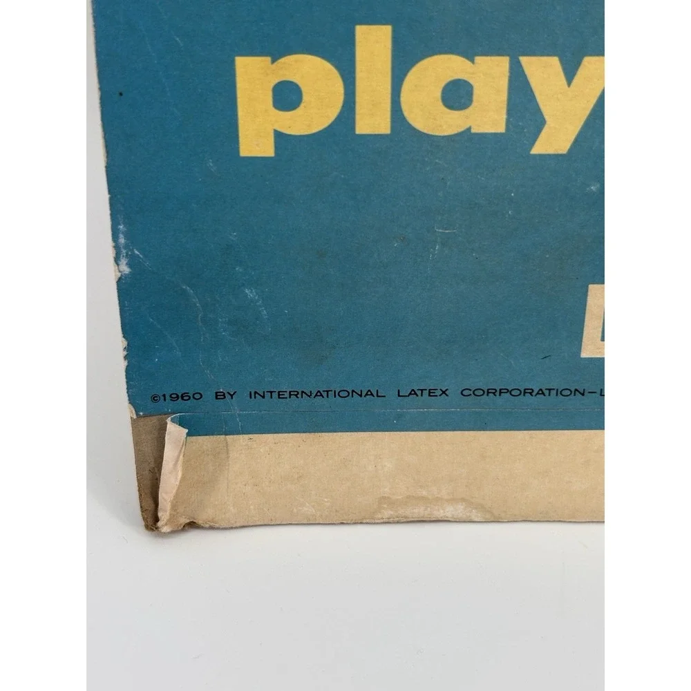 Vintage 1950s Playtex Dryper Store Display Advertisement Stand Up Ephemera